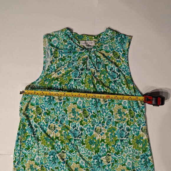 Never Worn Amour Vert Victoria Viscose Top in Naples Floral, size XL - Picture 8 of 11